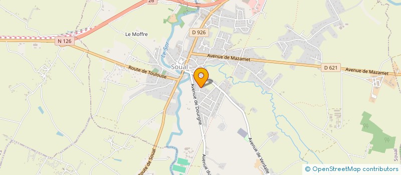 localisation de l'entreprise JIDEC  SOUAL