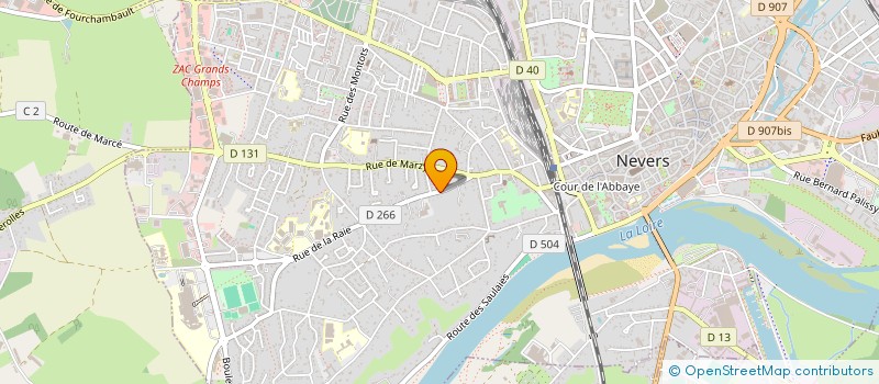 localisation de l'entreprise JIE DA à NEVERS