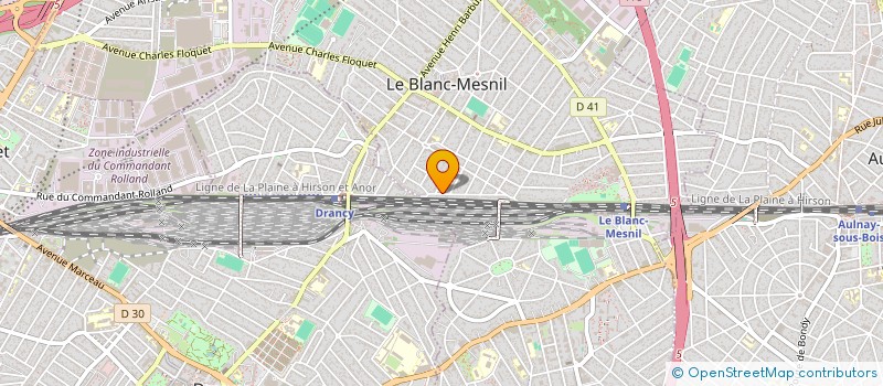 localisation de l'entreprise JIE LI à LE BLANC-MESNIL