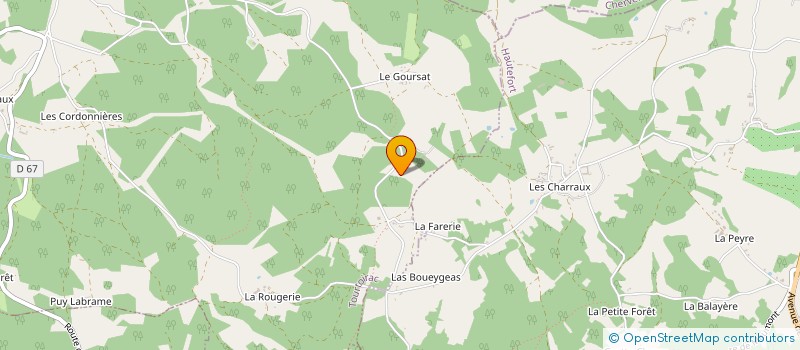 localisation de l'entreprise JIEMALINE  CHERVEIX-CUBAS