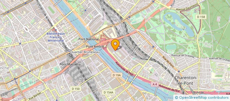localisation de l'entreprise JIF CONSEILS à CHARENTON-LE-PONT