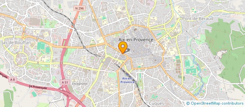 localisation de l'entreprise JIF INVEST à AIX-EN-PROVENCE