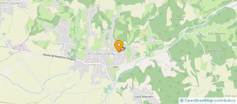 localisation de l'entreprise JIGA INVESTISSEMENTS  LES COTES-D'AREY