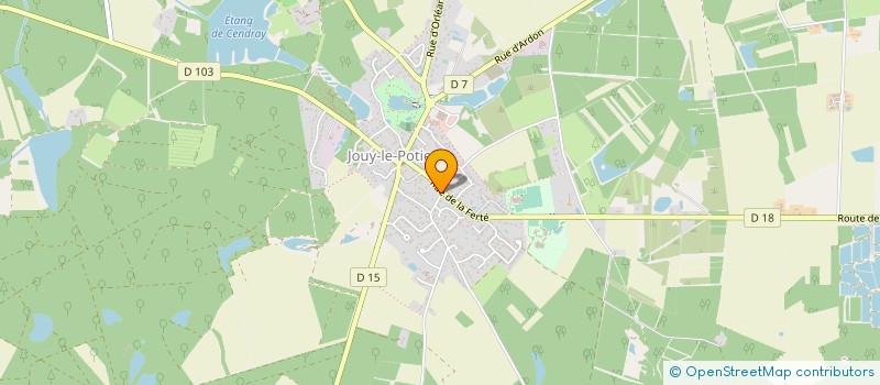 localisation de l'entreprise JIGEKI à JOUY-LE-POTIER