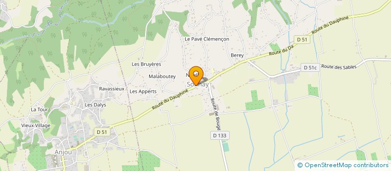 localisation de l'entreprise JIGN  SONNAY