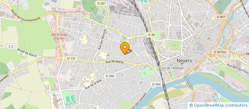 localisation de l'entreprise JIGSAW à NEVERS