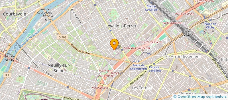 localisation de l'entreprise JIJI à LEVALLOIS-PERRET