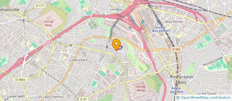 localisation de l'entreprise JIJI BEAUTY à MONTREUIL