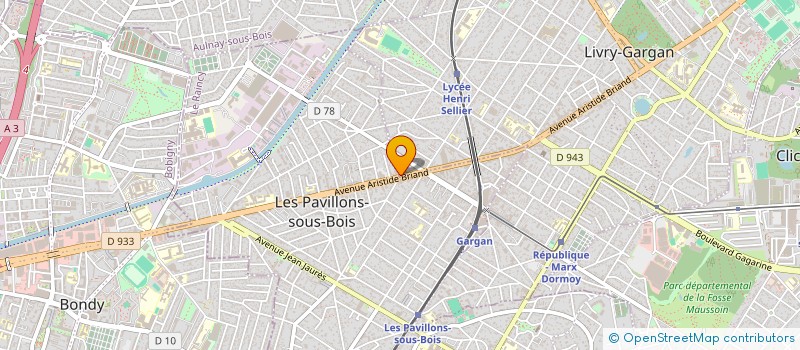 localisation de l'entreprise JIKKE'KA' - MAISON DE L'ESPOIR  LIVRY-GARGAN