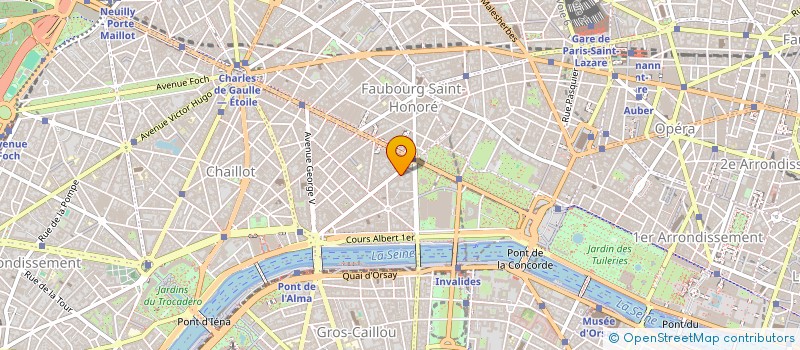 localisation de l'entreprise JIL SANDER PARIS  PARIS