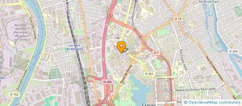 localisation de l'entreprise JILI METAL  CRETEIL