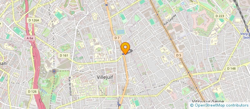 localisation de l'entreprise JILIE  VILLEJUIF