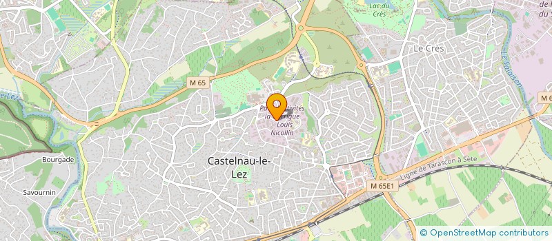 localisation de l'entreprise JILINVEST à CASTELNAU-LE-LEZ