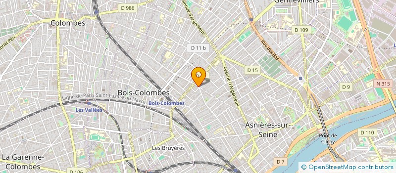 localisation de l'entreprise JILL D à ASNIERES-SUR-SEINE