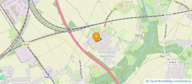 localisation de l'entreprise JILLK à PERONNE-EN-MELANTOIS