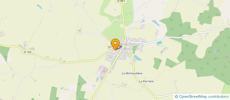 localisation de l'entreprise JILOCLE  SAINT-AUGUSTIN-DES-BOIS