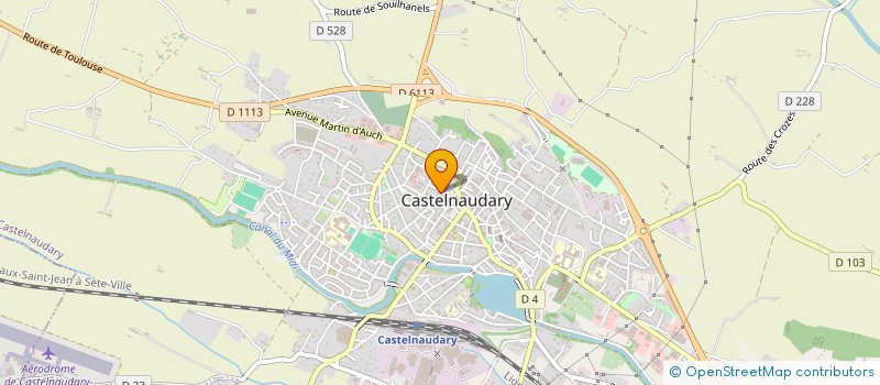 localisation de l'entreprise JILP  CASTELNAUDARY