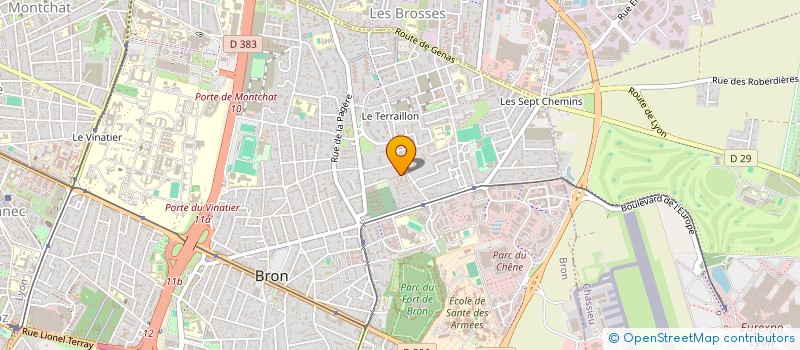 localisation de l'entreprise JILS PERF à BRON