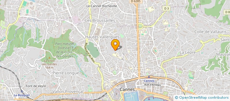 localisation de l'entreprise JILT GROUP à CANNES