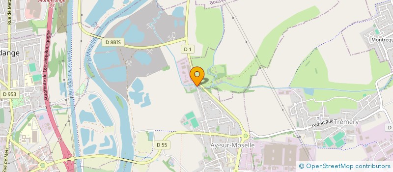 localisation de l'entreprise JILVA  AY-SUR-MOSELLE