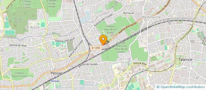 localisation de l'entreprise JIM  PESSAC