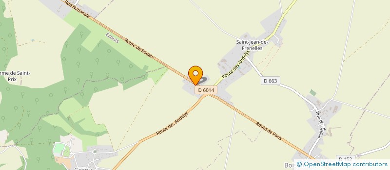 localisation de l'entreprise JIM AUTO  FRENELLES-EN-VEXIN