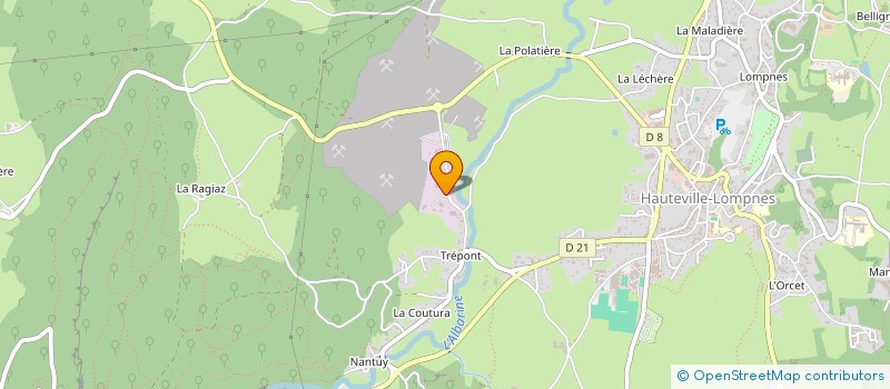 localisation de l'entreprise JIM BRET à PLATEAU D'HAUTEVILLE