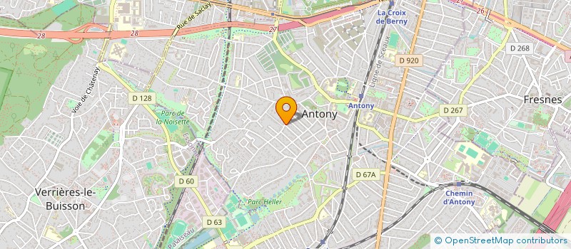 localisation de l'entreprise JIM & CO à ANTONY
