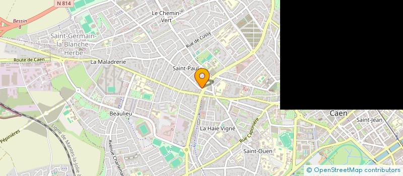 localisation de l'entreprise JIM FORME à CAEN