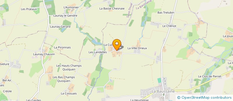 localisation de l'entreprise JIM-ISOL  LA BAUSSAINE