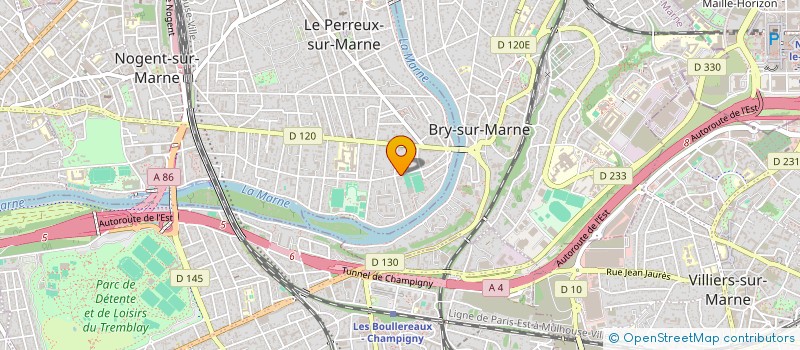 localisation de l'entreprise JIM LEROUL  LE PERREUX-SUR-MARNE