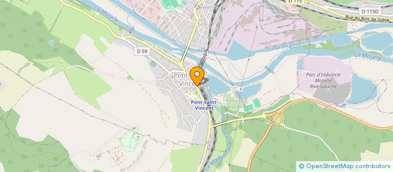 localisation de l'entreprise JIM RENOV  PONT-SAINT-VINCENT