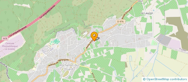 localisation de l'entreprise JIM-T  ROCHEFORT-DU-GARD