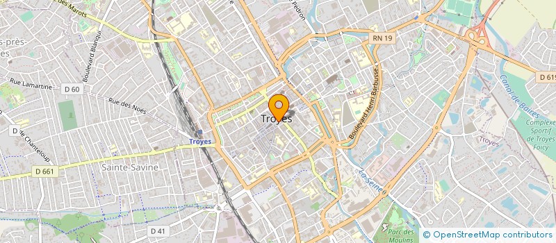 localisation de l'entreprise JIMA à TROYES