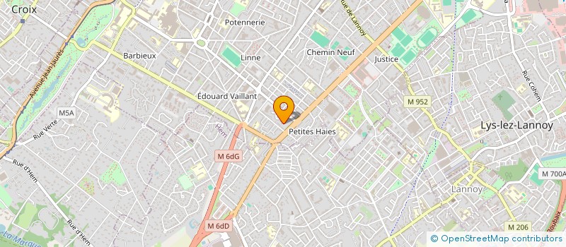 localisation de l'entreprise JIMADREAMS à ROUBAIX