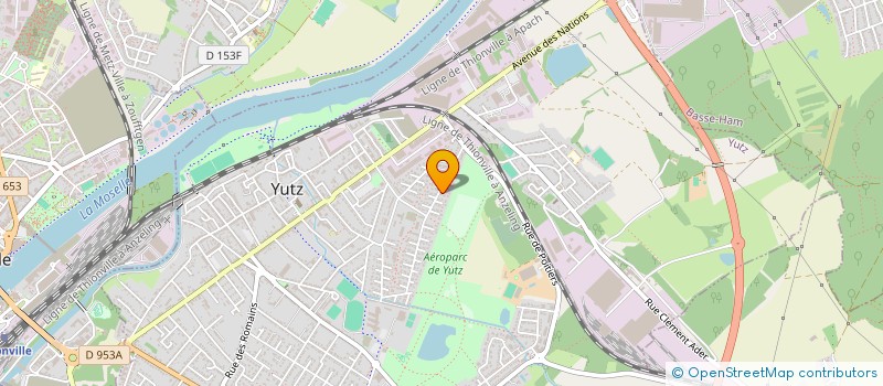 localisation de l'entreprise JIMAGE  YUTZ