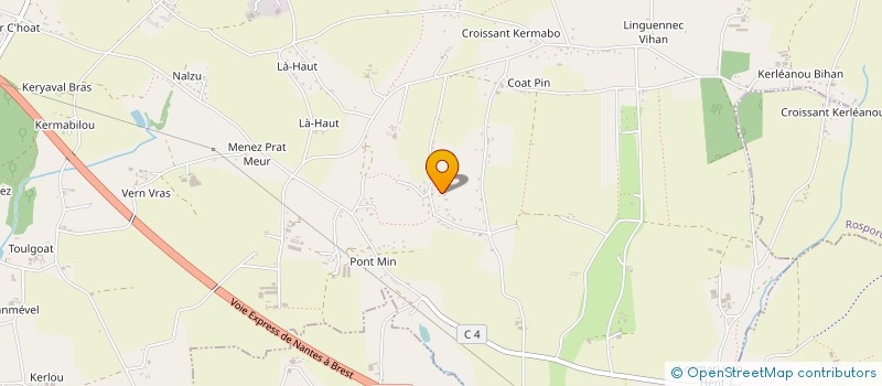 localisation de l'entreprise JIMAGINE  LA FORET-FOUESNANT