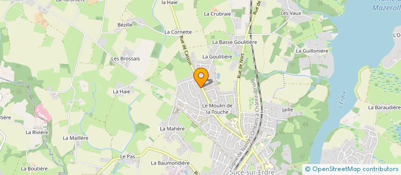 localisation de l'entreprise JIMAN  SUCE-SUR-ERDRE