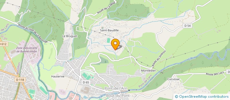 localisation de l'entreprise JIMASSE  PONT-DE-LARN