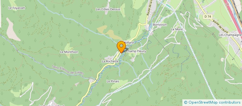 localisation de l'entreprise JIMAX ET FRALOSAM  SAINT FRANCOIS LONGCHAMP