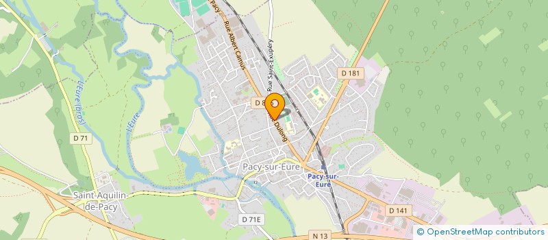 localisation de l'entreprise JIMBO à PACY-SUR-EURE