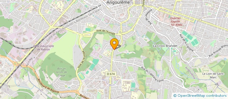 localisation de l'entreprise JIMENEZ ANTONIO à ANGOULEME