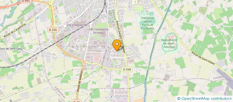 localisation de l'entreprise JIMENEZ CHARPENTES  CARPENTRAS