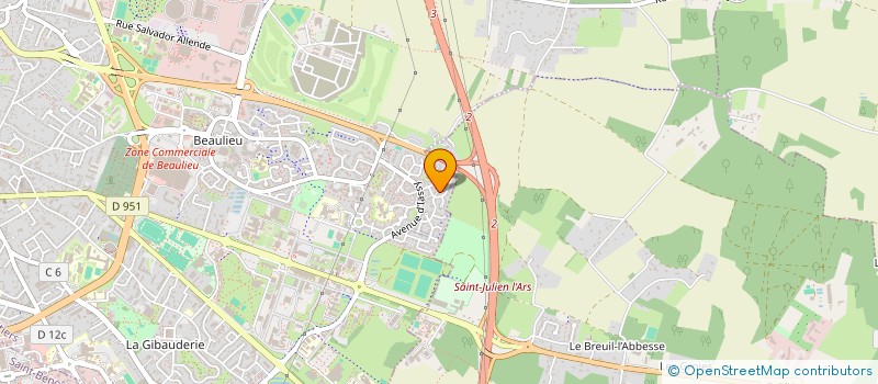 localisation de l'entreprise JIMENEZ SUUN  POITIERS