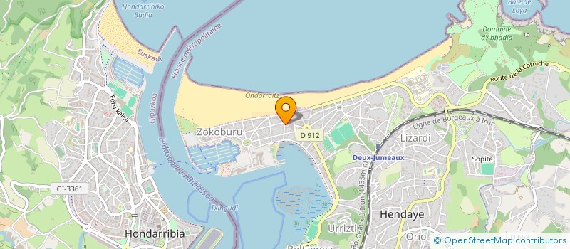 localisation de l'entreprise JIMGAR  HENDAYE