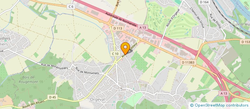 localisation de l'entreprise JIMINI à ORGEVAL