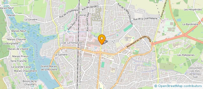 localisation de l'entreprise JIMJAM INVEST à LES SABLES-D'OLONNE