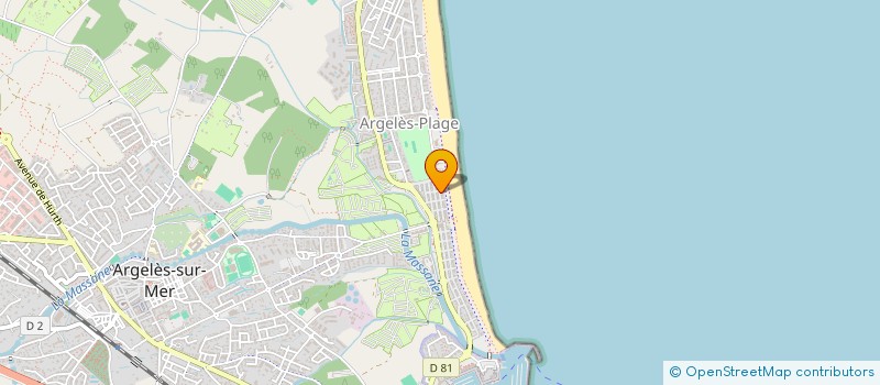 localisation de l'entreprise JIMKS à ARGELES-SUR-MER