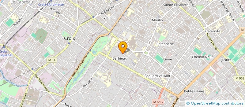 localisation de l'entreprise JIMMO  ROUBAIX