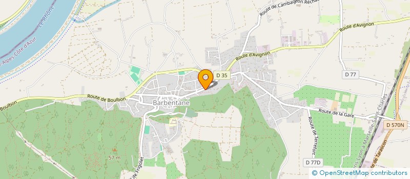 localisation de l'entreprise JIMMO  BARBENTANE